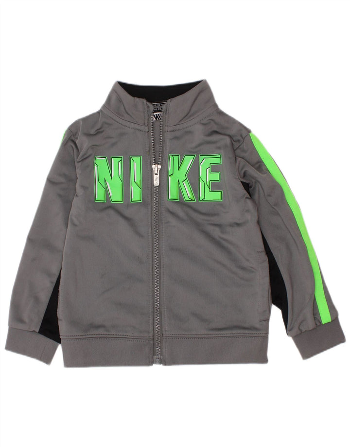 Giacca da tuta con grafica NIKE da bambino, 18-24 mesi, colore grigio