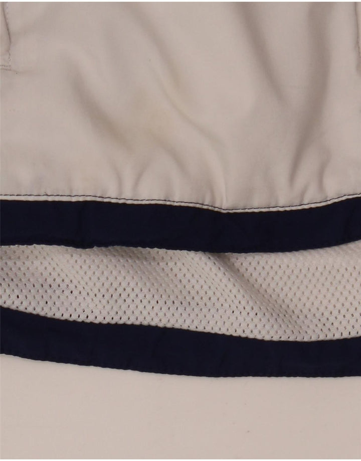 Giacca da tuta da donna Adidas UK 14 Large White Colourblock