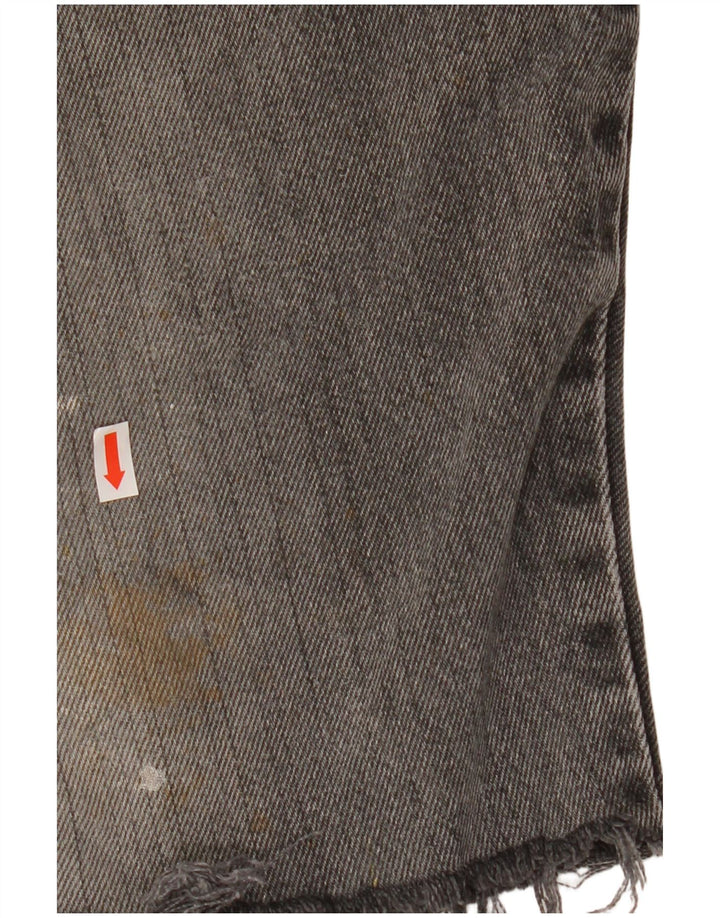 Pantaloncini di jeans da uomo WRANGLER W38 XL in cotone grigio