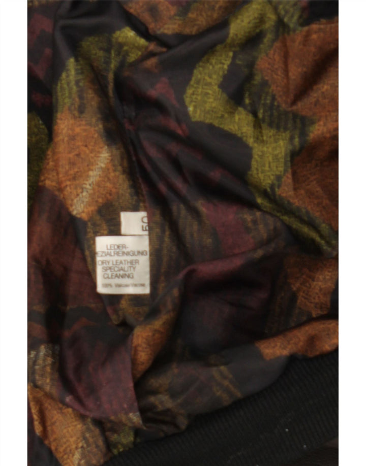 Giacca in pelle da uomo VINTAGE IT 50 Large in pelle marrone