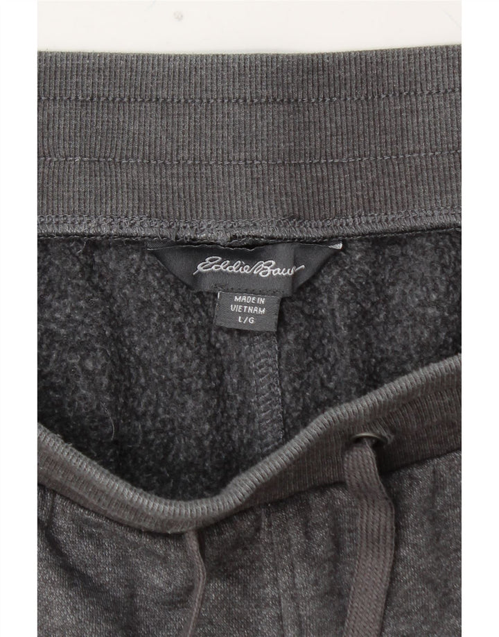 EDDIE BAUER Pantaloni da tuta da uomo Joggers grandi in cotone grigio