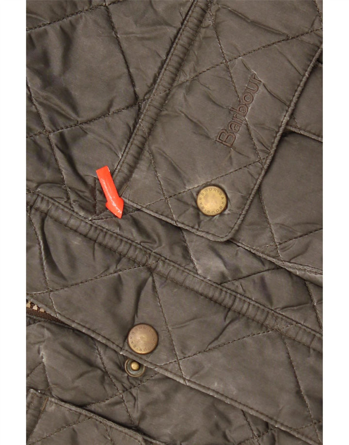 Giacca trapuntata per ragazzi Barbour 12-13 anni XL kaki poliammide