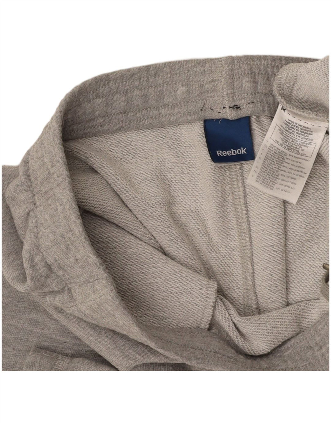 Pantaloncini sportivi REEBOK da uomo 2XL in cotone grigio