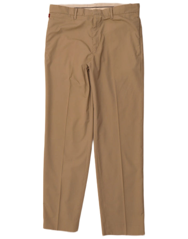 Pantaloni chino dritti da uomo LEVI'S W34 L34 Poliestere beige
