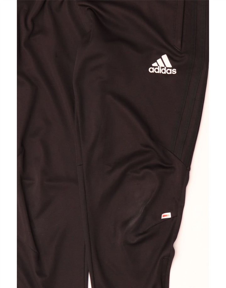 Pantaloni da tuta ADIDAS da uomo Clima Proof grandi in poliestere nero