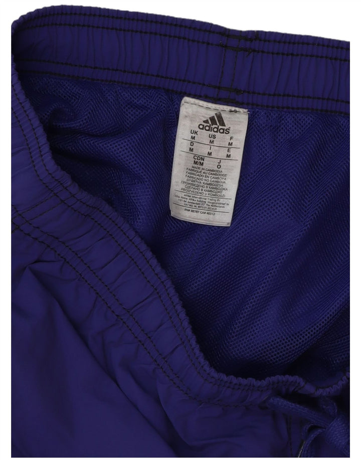 Pantaloncini da bagno Adidas da uomo in poliestere viola medio