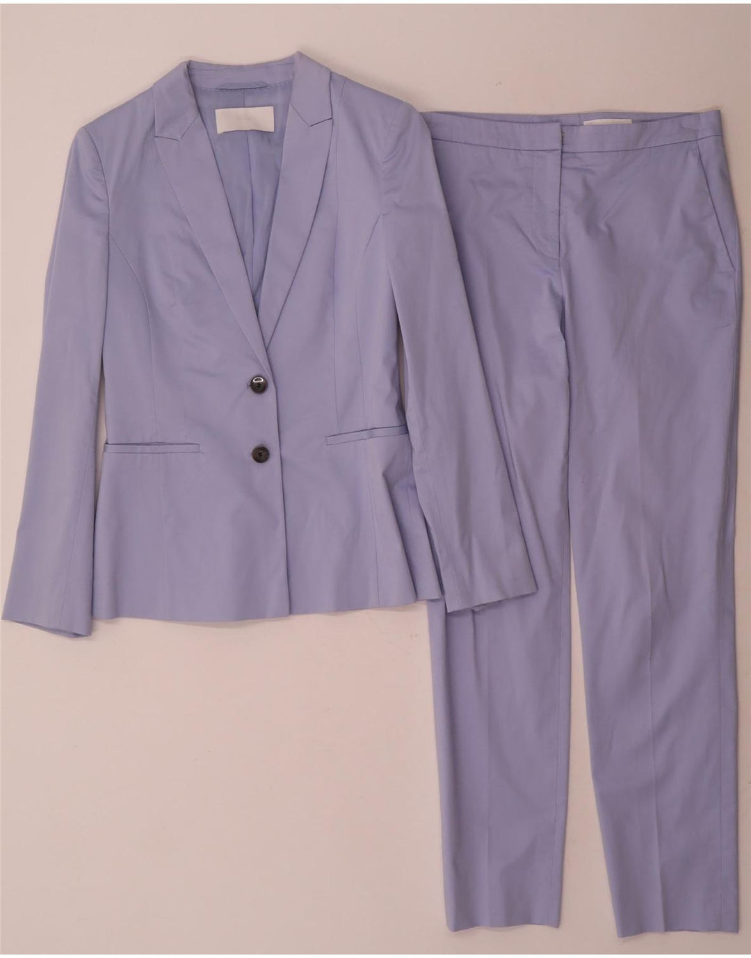 Abito da donna a 2 bottoni Hugo Boss UK 12 viola medio