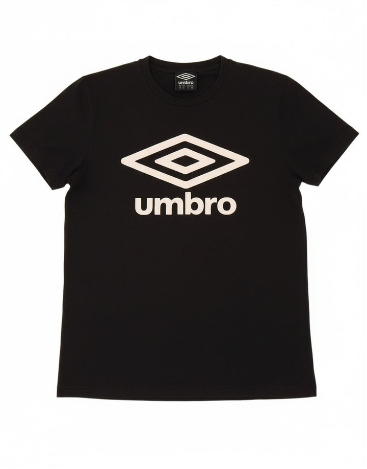 UMBRO Mens Graphic T-Shirt Top XS Black