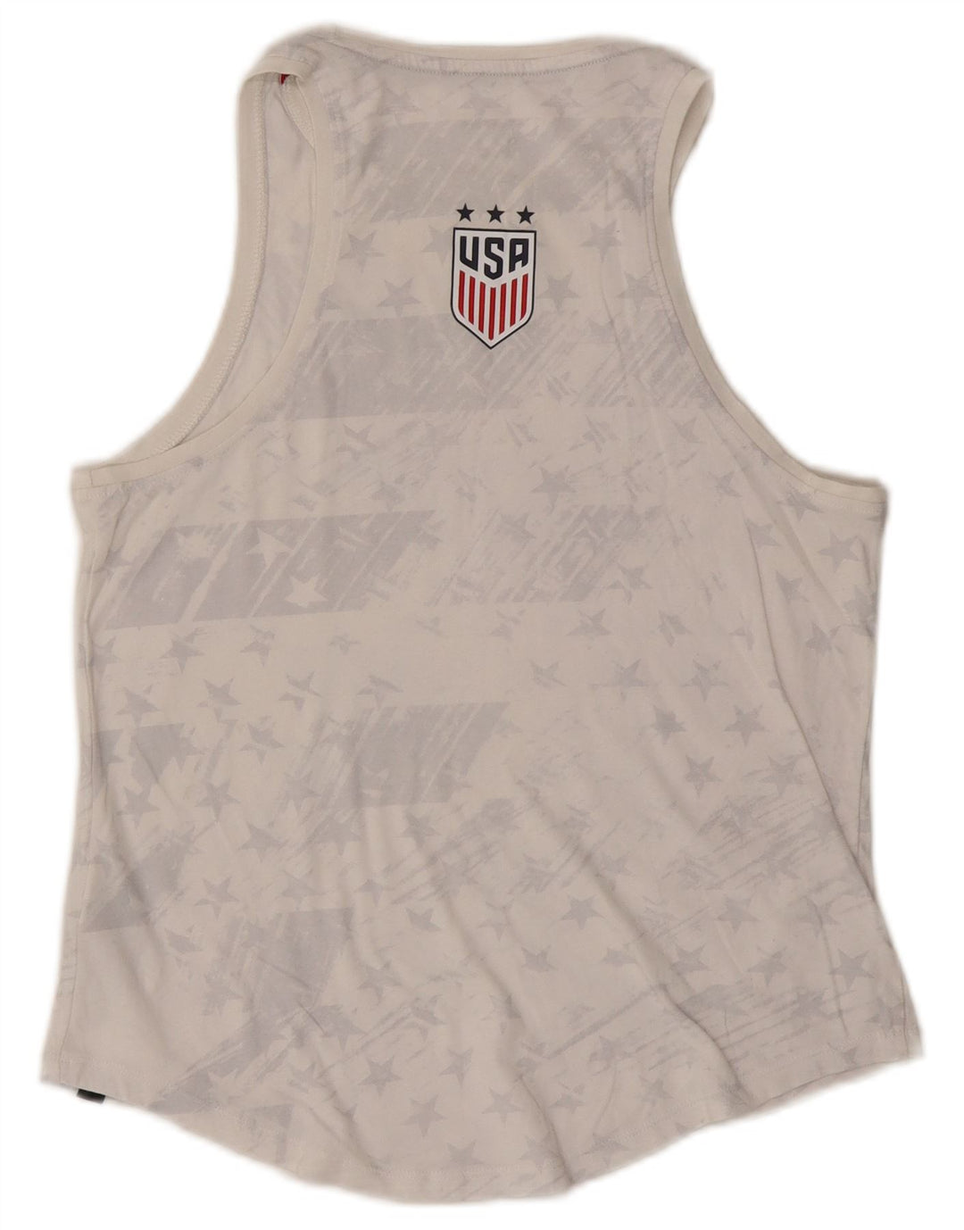 Canotta grafica da donna Nike UK 12 cotone bianco medio