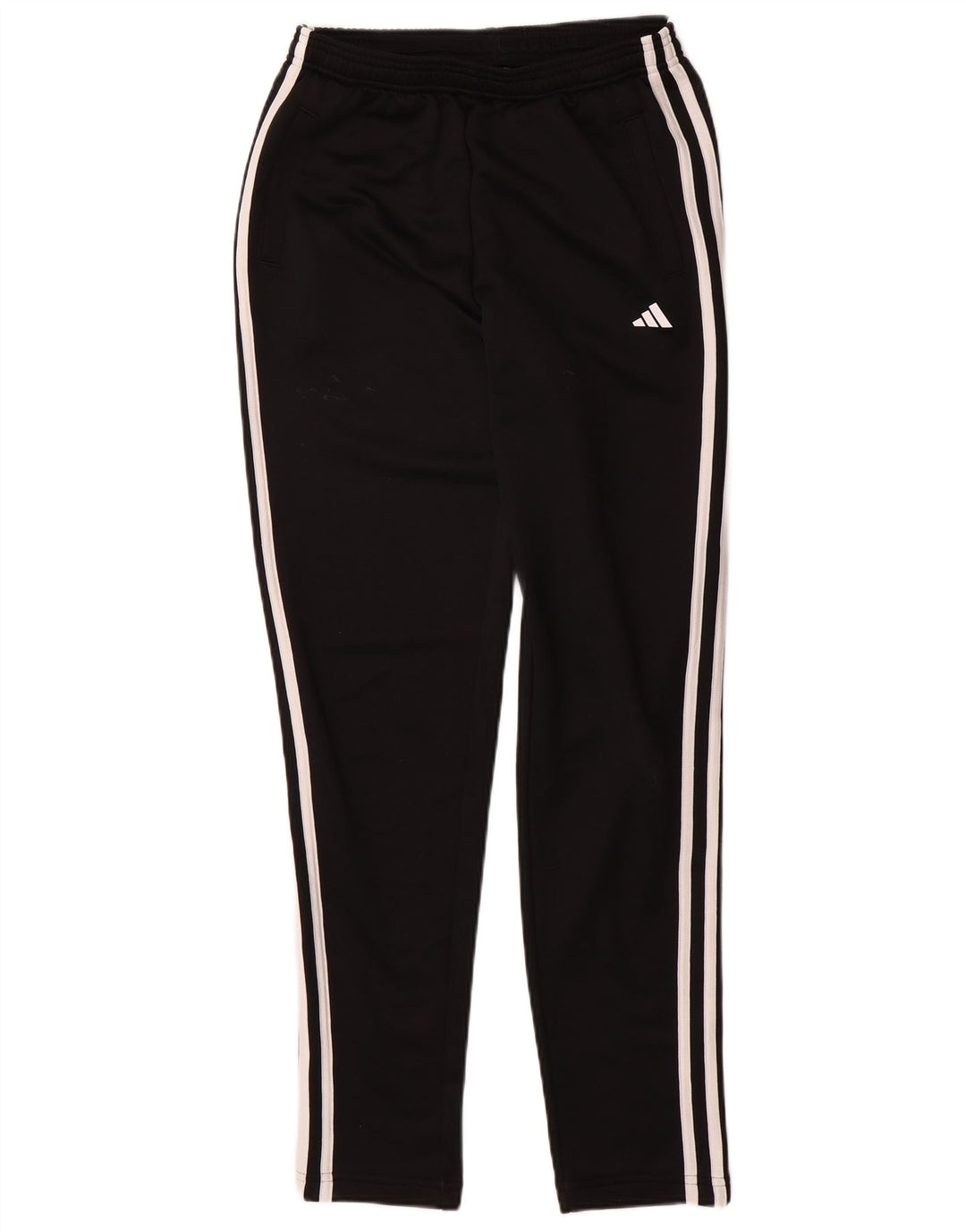 Pantaloni della tuta Adidas Aeroready da ragazzo 13-14 anni in poliestere nero