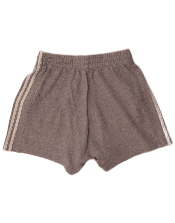 Pantaloncini sportivi Adidas da donna UK 14 cotone grigio medio