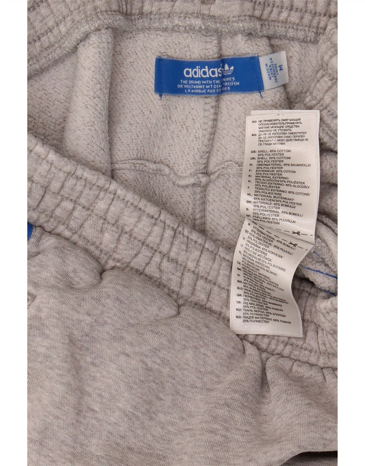 Pantaloni da tuta da uomo Adidas Joggers in cotone grigio medio