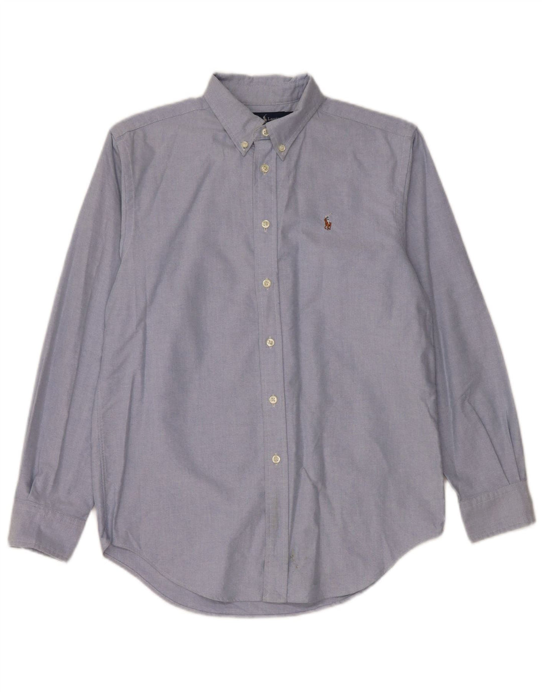 RALPH LAUREN Camicia Bambino 13-14 Anni Cotone Blu