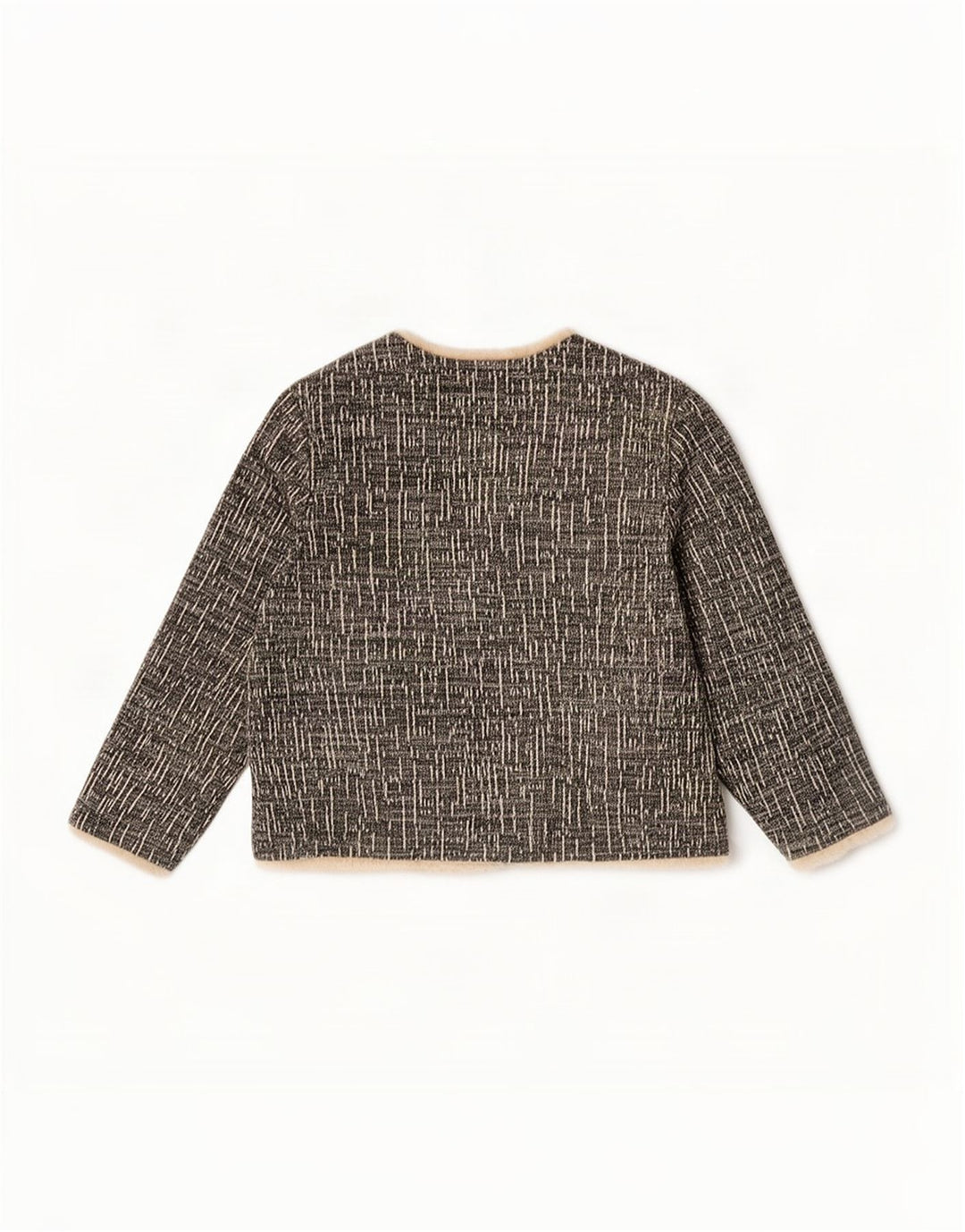 Giacca blazer con maniche a 3/4 da donna Marks & Spencer UK 14 grande grigio screziato