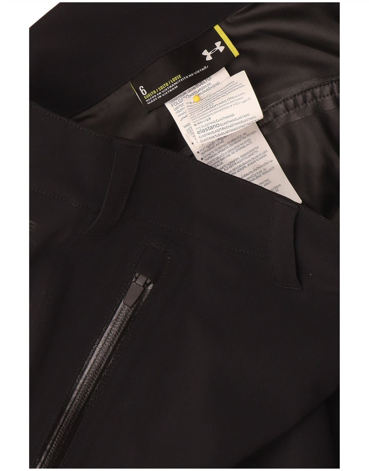Pantaloni casual dritti da donna Under Armour US 6 Medium W32 L30 Neri