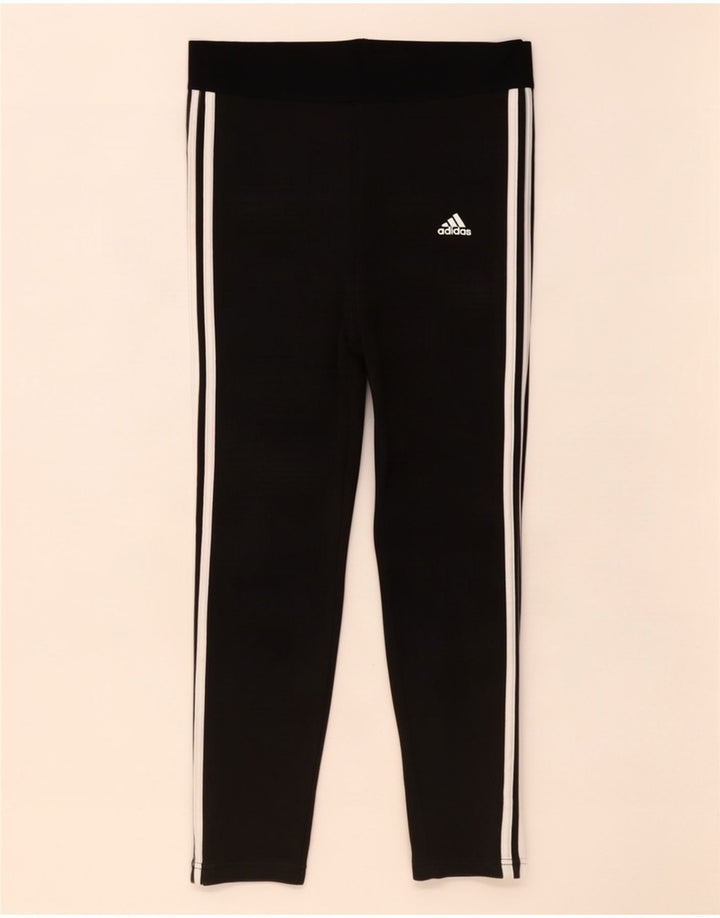 Leggings Adidas Donna UK 12/14 Medio Nero
