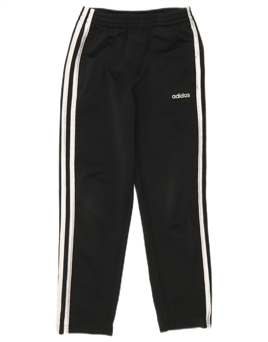 Pantaloni della tuta da ragazzo Adidas 5-6 anni in poliestere nero