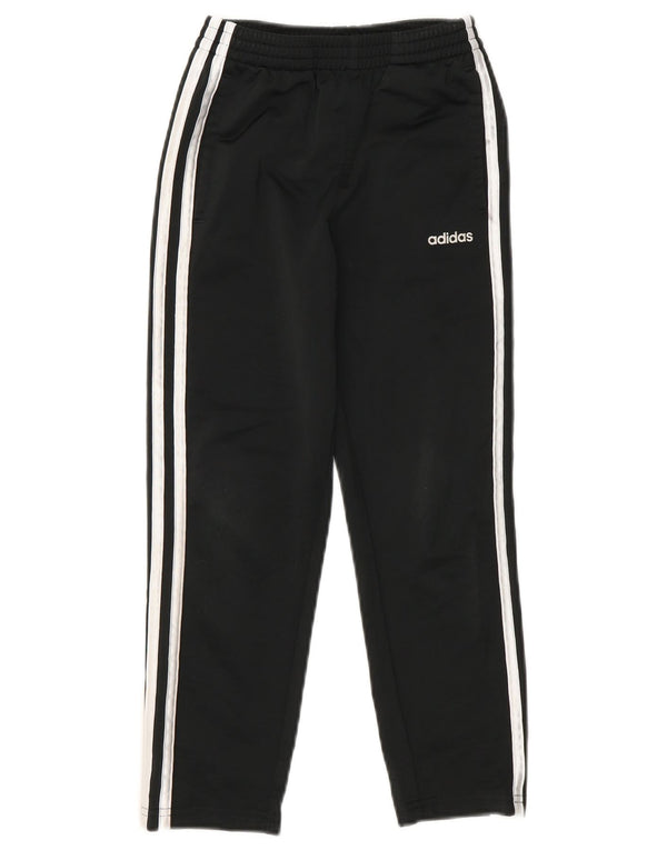 Pantaloni della tuta da ragazzo Adidas 5-6 anni in poliestere nero