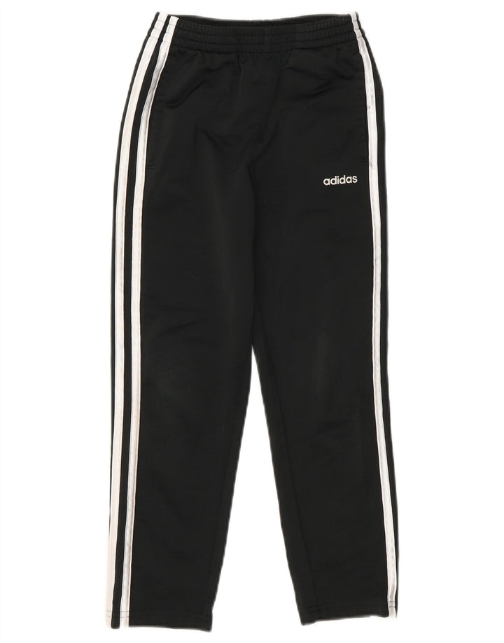 Pantaloni della tuta da ragazzo Adidas 5-6 anni in poliestere nero