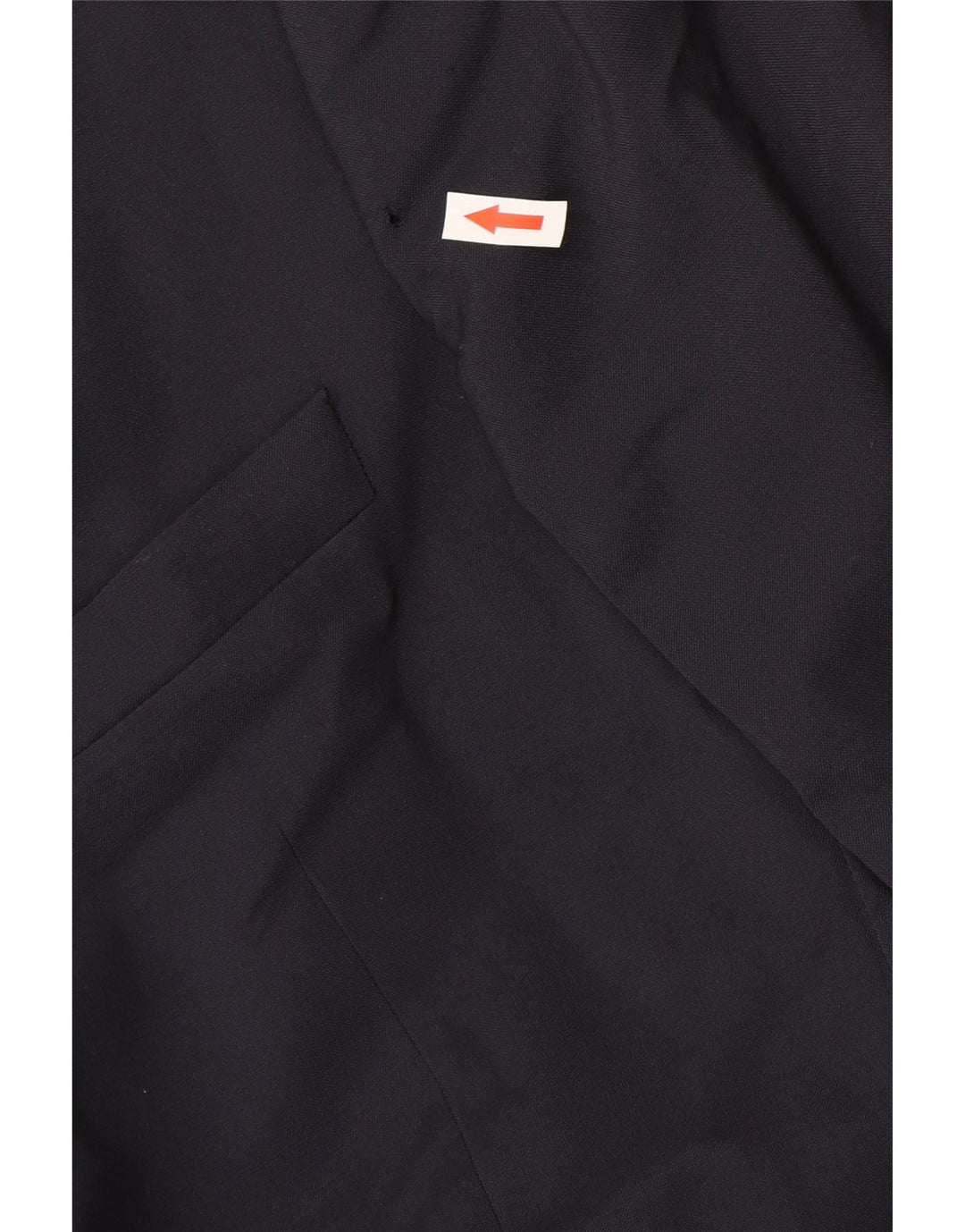 Giacca blazer da uomo a 2 bottoni Brooks Brothers UK 40 Large in lana blu navy