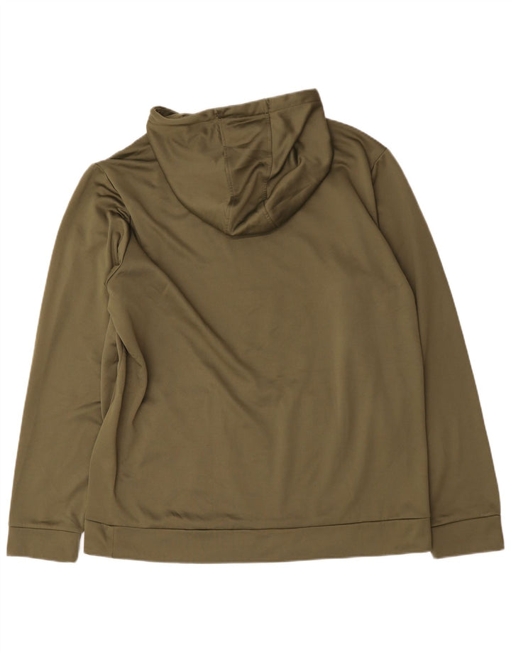 Felpa con cappuccio da uomo Under Armour 2XL Cachi