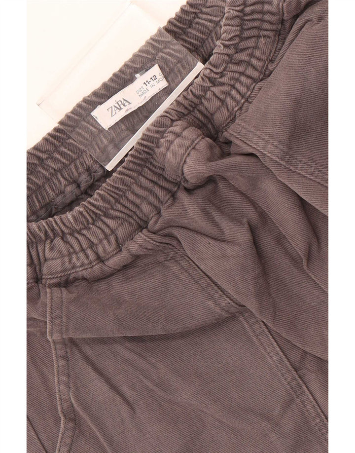 Pantaloni da tuta cargo Zara da ragazzo, pantaloni da jogging, 11-12 anni, grigi