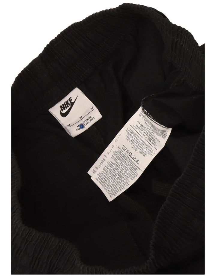 Pantaloncini sportivi cargo da uomo Nike, cotone medio nero