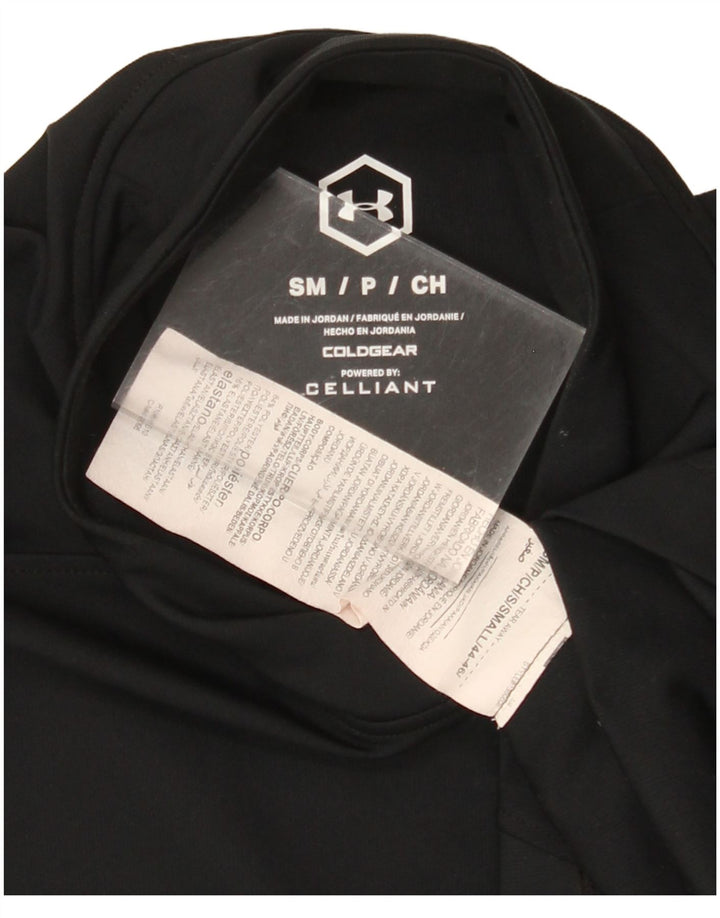 UNDER ARMOUR Maglia Cold Gear da uomo a maniche lunghe piccola in poliestere nero