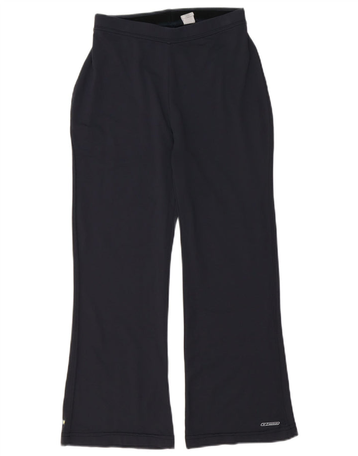 Pantaloni da tuta da donna Reebok UK 12 Medium Navy Blue Nylon
