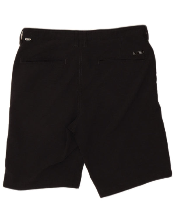 Pantaloncini chino da uomo Billabong W33 grandi in poliestere nero