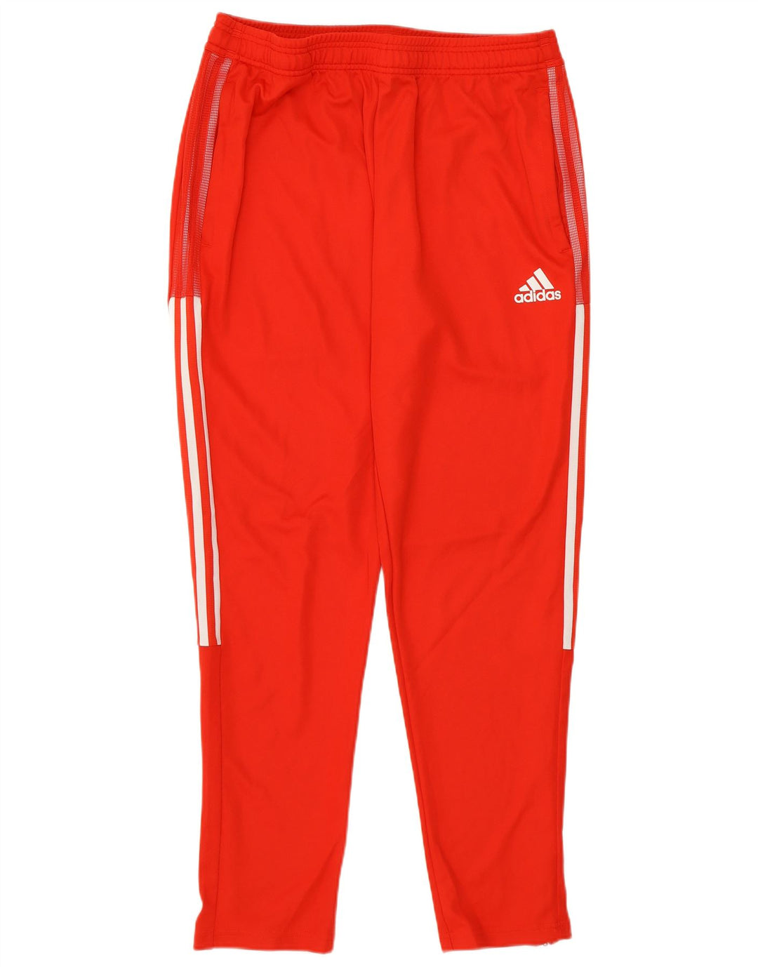 Pantaloni da tuta da uomo Adidas Large Rossi in poliestere sportivi
