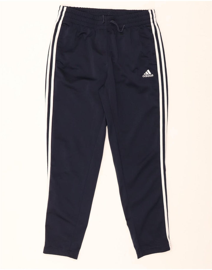 Pantaloni da tuta ADIDAS Primegreen da donna UK 12/14 Medio Blu navy