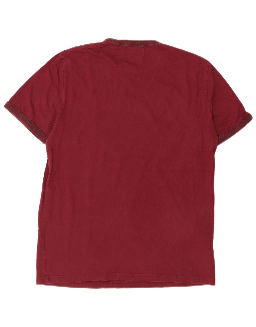 T-shirt da uomo Fred Perry Top in cotone bordeaux medio