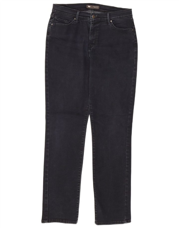 LEVI'S Jeans skinny 512 da donna US 12 Large W31 L32 Blu navy