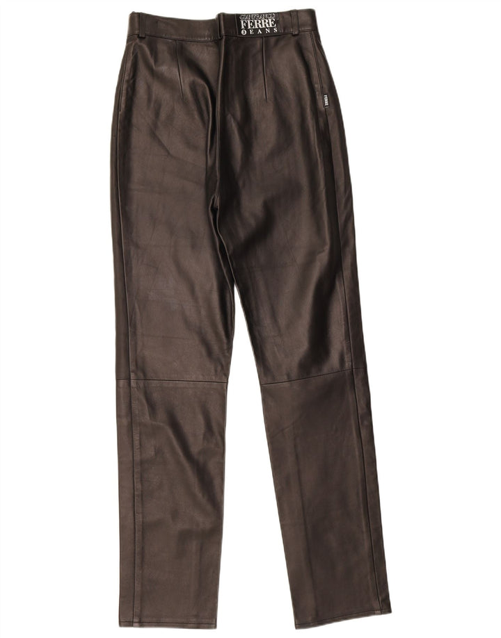 Pantaloni Dritti Donna Gianfranco Ferre IT 42 Medio W28 L31 Nero