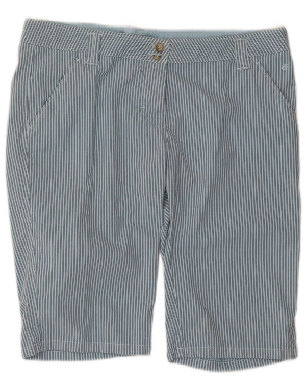 Pantaloncini chino da uomo Belfe & UK 12 medi W34 cotone a righe blu
