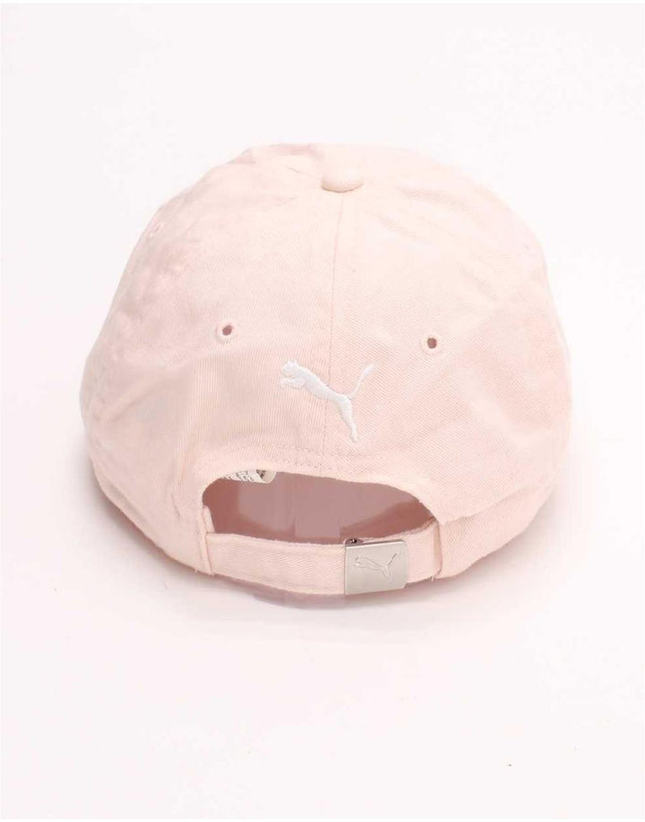 Berretto da baseball grafico da donna Puma Taglia unica in cotone rosa
