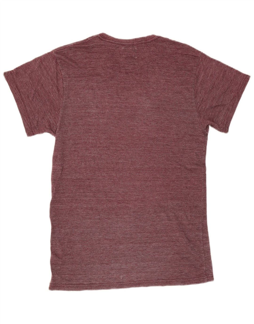 T-shirt grafica da uomo Vans Top piccola bordeaux screziata