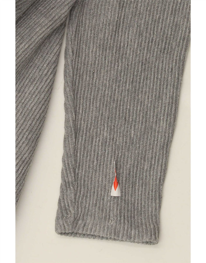 Top Zara da uomo a maniche lunghe piccolo grigio