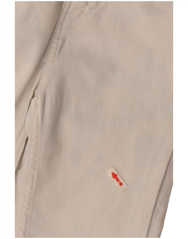 Jeans Bootcut da donna Zara EU 34 2XS W24 L26 Cotone bianco