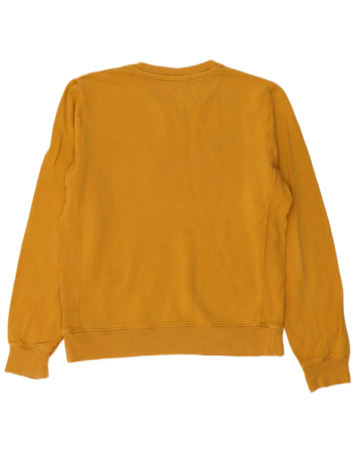 Converse Felpa grafica da uomo Maglione grande cotone giallo