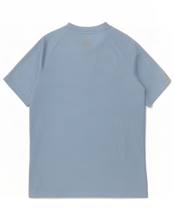 Maglietta Adidas Aeroready da bambino 13-14 anni in poliestere blu