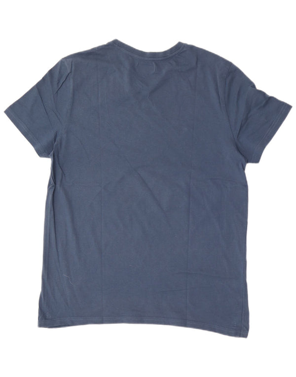 T-shirt grafica da donna Chiemsee Top UK 18 XL cotone blu