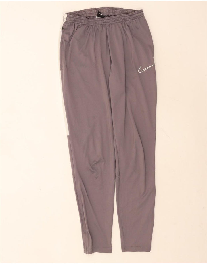 Pantaloni da tuta Nike Uomo Dri Fit Taglia Media Colore Grigio a Blocchi in Poliestere