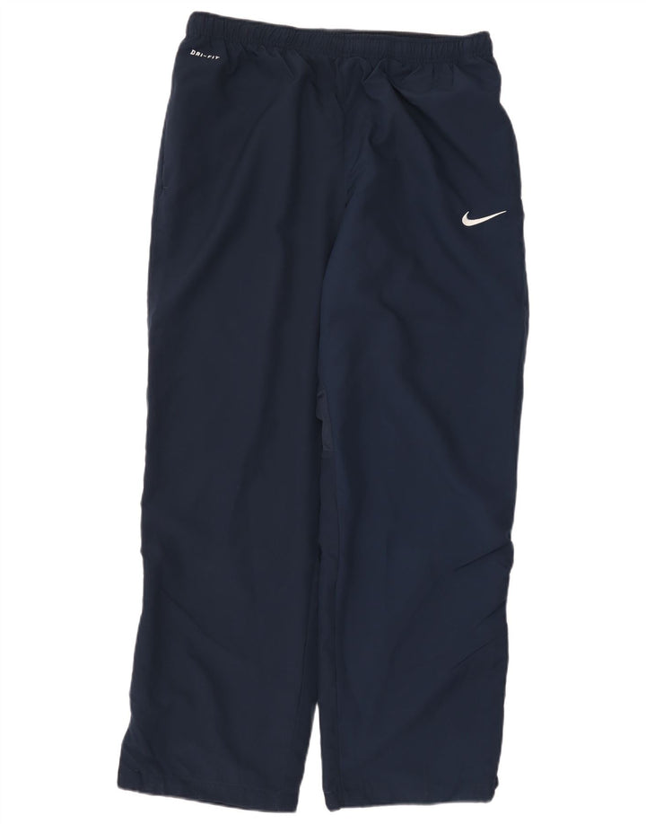 Pantaloni da tuta da uomo NIKE Dri Fit XL poliestere blu navy