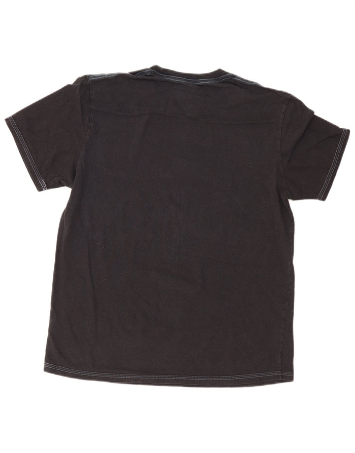 T-shirt grafica da donna Dkny Top UK 16 grande nera