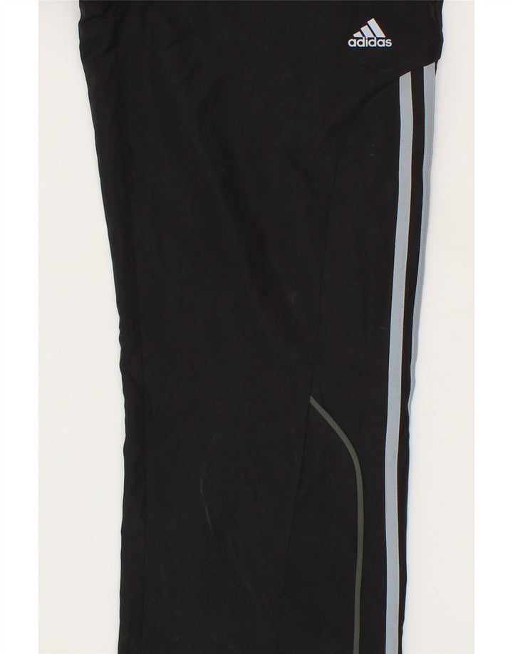 ADIDAS Boys Clima 365 Tracksuit Trousers 13-14 Years  Black Polyester Vintage Adidas and Second-Hand Adidas from Messina Hembry 