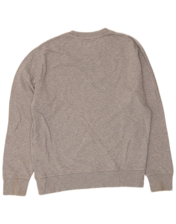 Levi's Uomo Felpa Maglione Piccolo Cotone Maculato Grigio