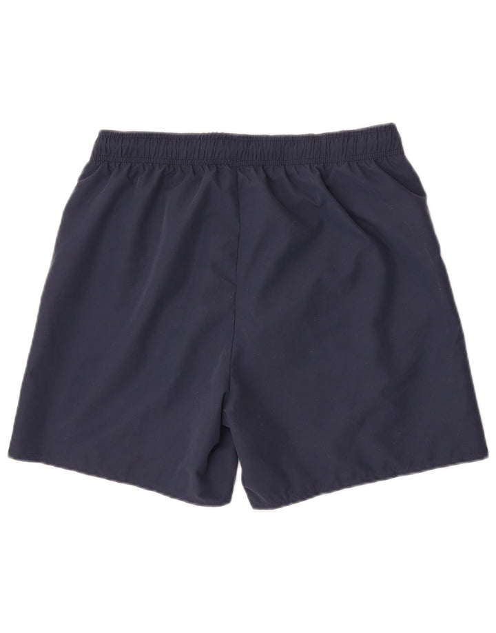 Pantaloncini sportivi da uomo Arena grandi in poliestere blu navy