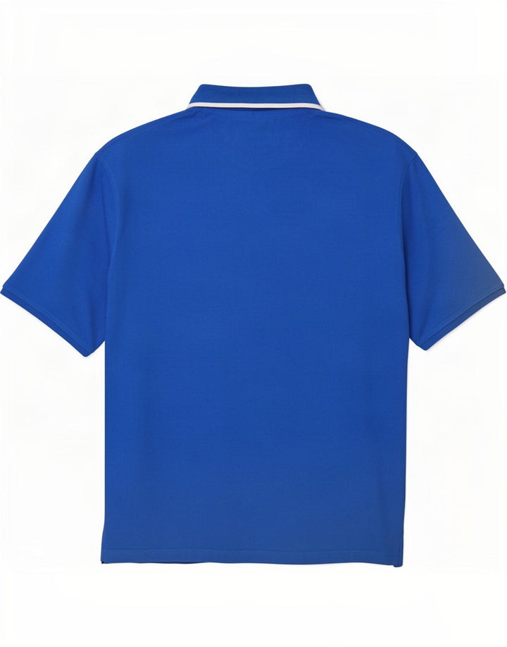 Polo da uomo James Pringle XL in cotone blu